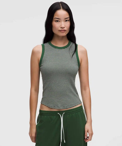 Hold Tight Crewneck Tank Top *Waist Length