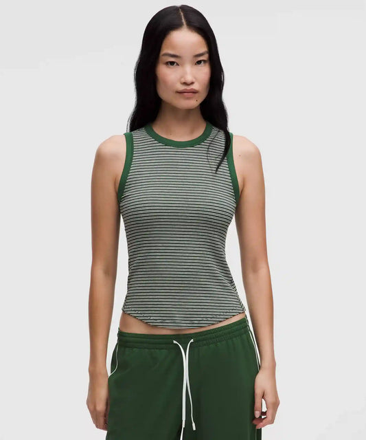 Hold Tight Crewneck Tank Top *Waist Length