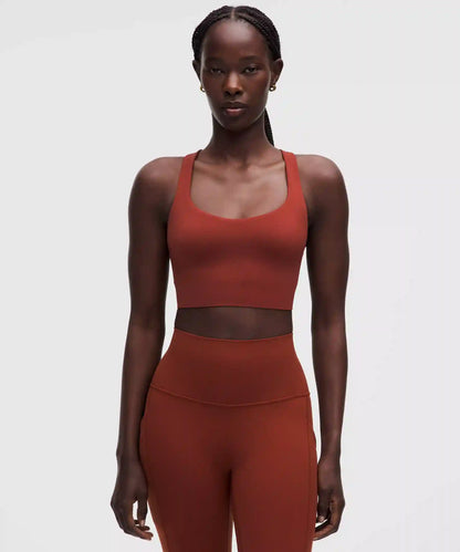 FlexyFlex Strappy Longline Yoga Bra *Light Support, A–C Cups