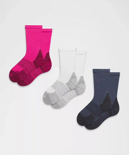 Unisex Power Stride Cushion Crew Socks *3 Pack
