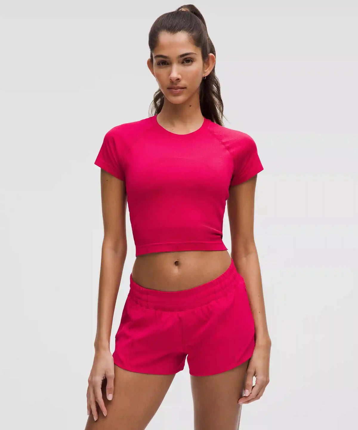 Swiftly Tech Cropped Short-Sleeve Shirt 2.0