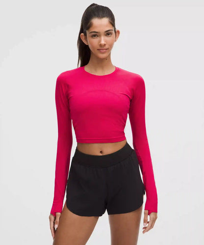 Swiftly Tech Cropped Long-Sleeve Shirt 2.0