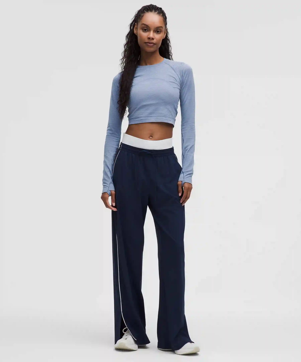 Swiftly Tech Cropped Long-Sleeve Shirt 2.0