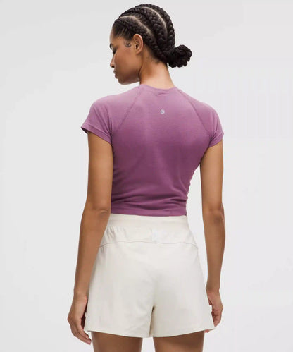 Swiftly Tech Cropped Short-Sleeve Shirt 2.0