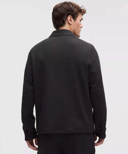 Smooth Spacer Collared Full Zip
