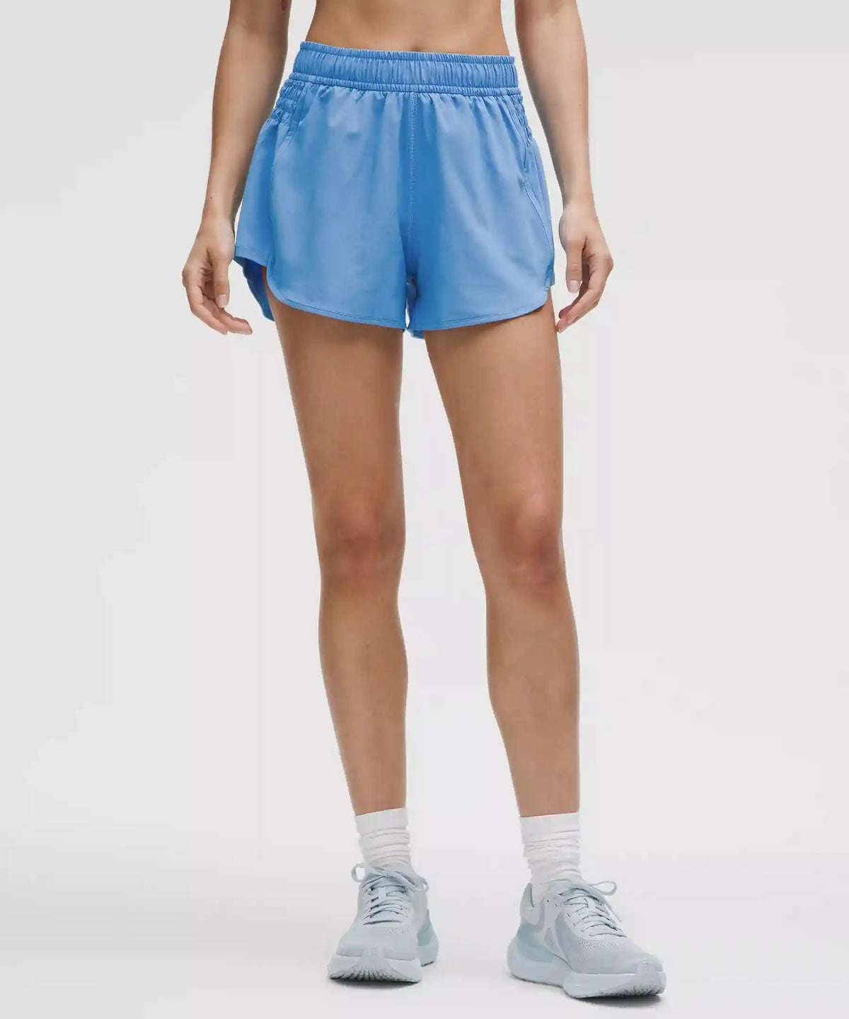 Ruched-Side High-Rise Short 3"