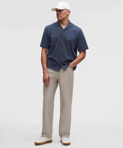 Pique-Performer Camp-Collar-Shirt