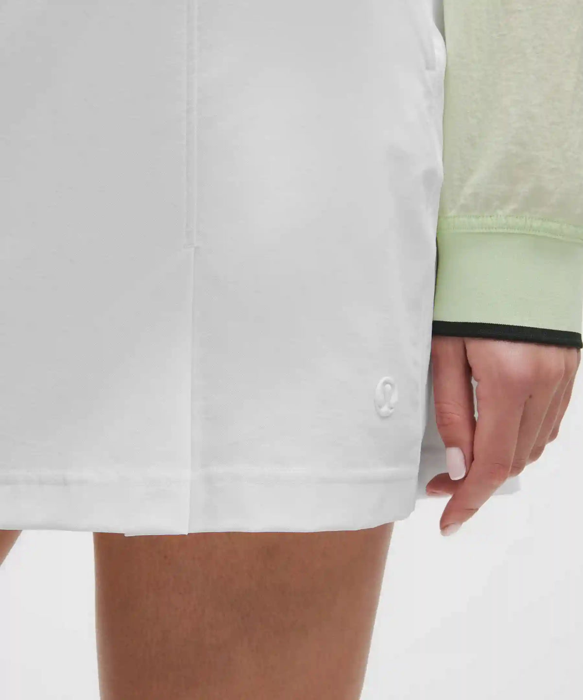 Stretch Twill Front Pleat Golf Skirt
