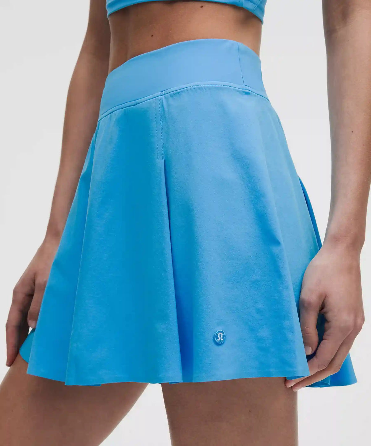 A-Line Side-Pleat Tennis Skirt