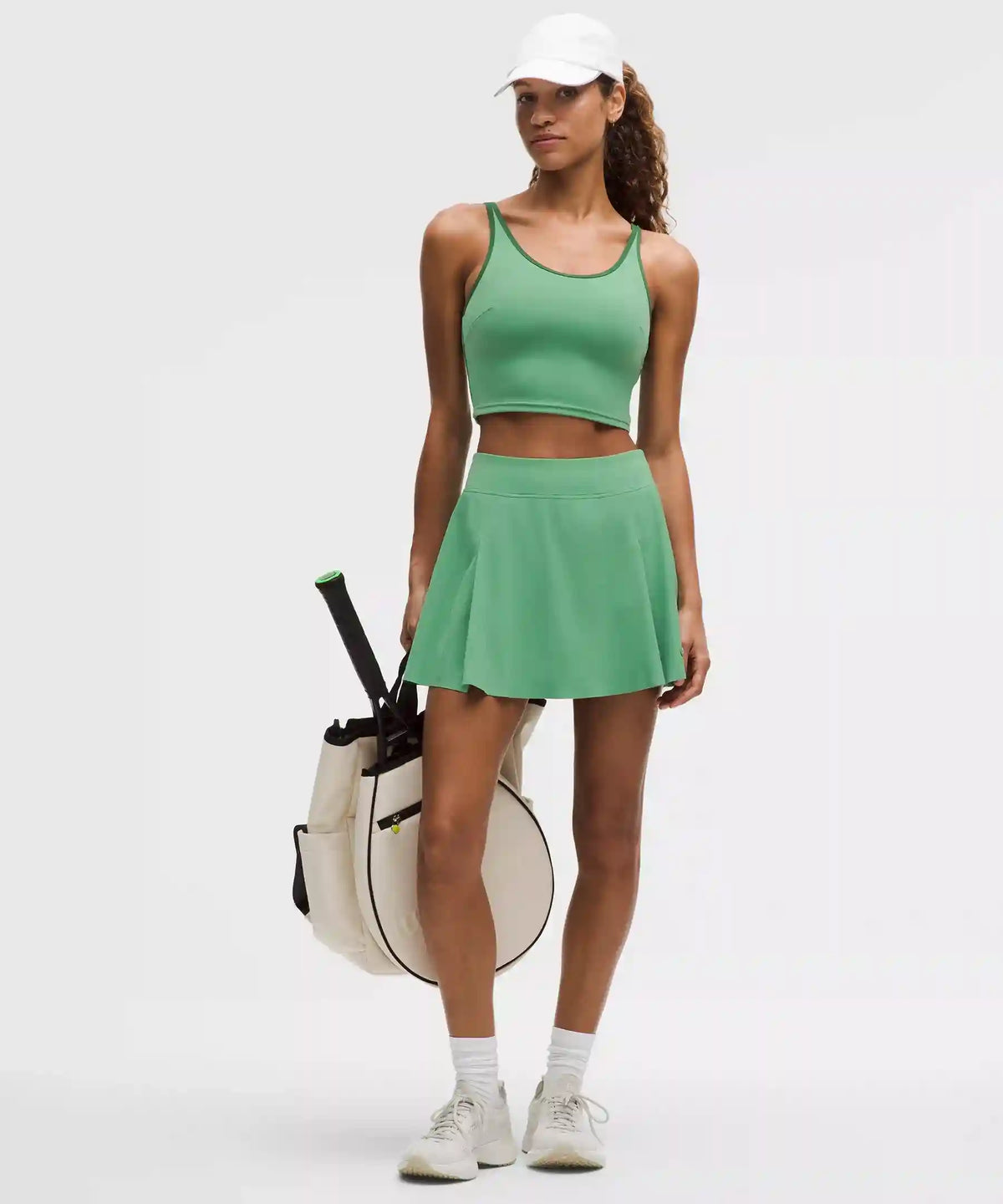 A-Line Side-Pleat Tennis Skirt