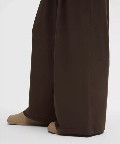 BeCalm High-Rise Pleated Extra-Wide Leg Pant