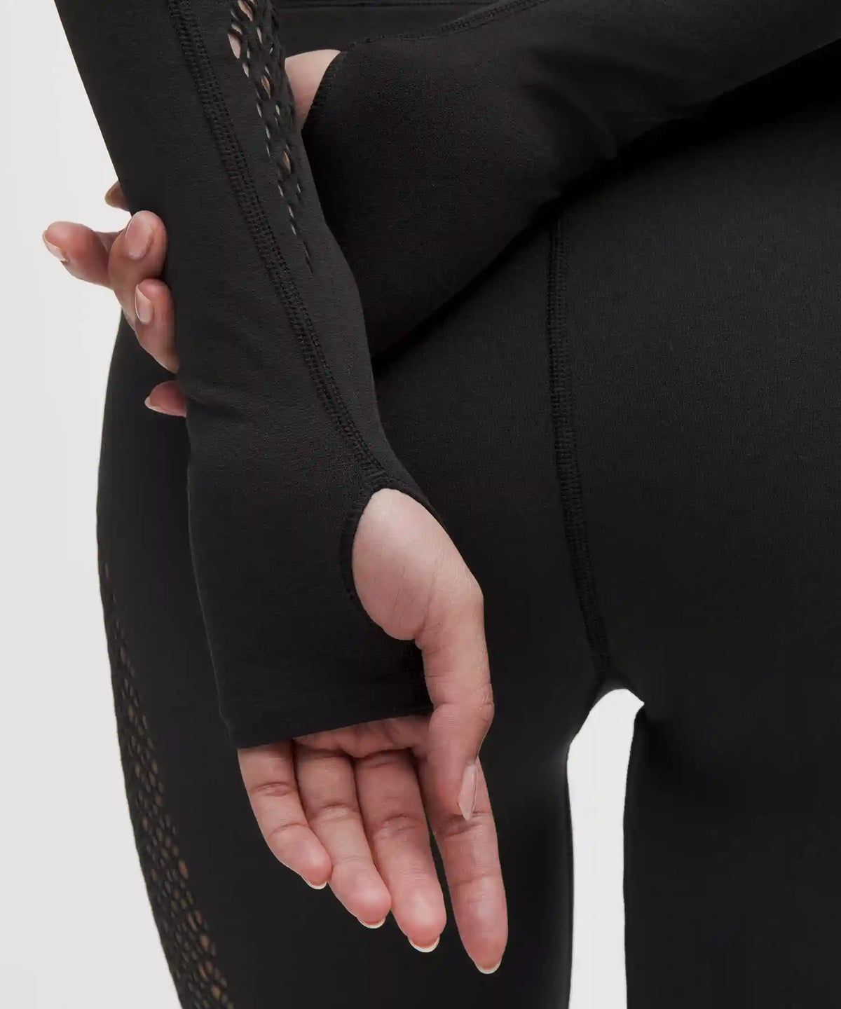 RevealKnit Interlace Long-Sleeve Shrug