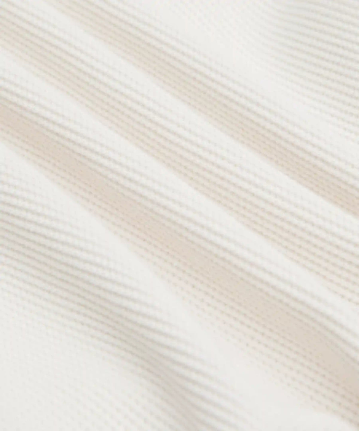 Cotton-Blend Waffle-Knit Long Sleeve