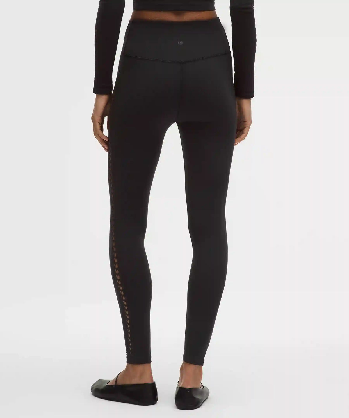 RevealKnit Eyelet High-Rise Tight *7/8 Length