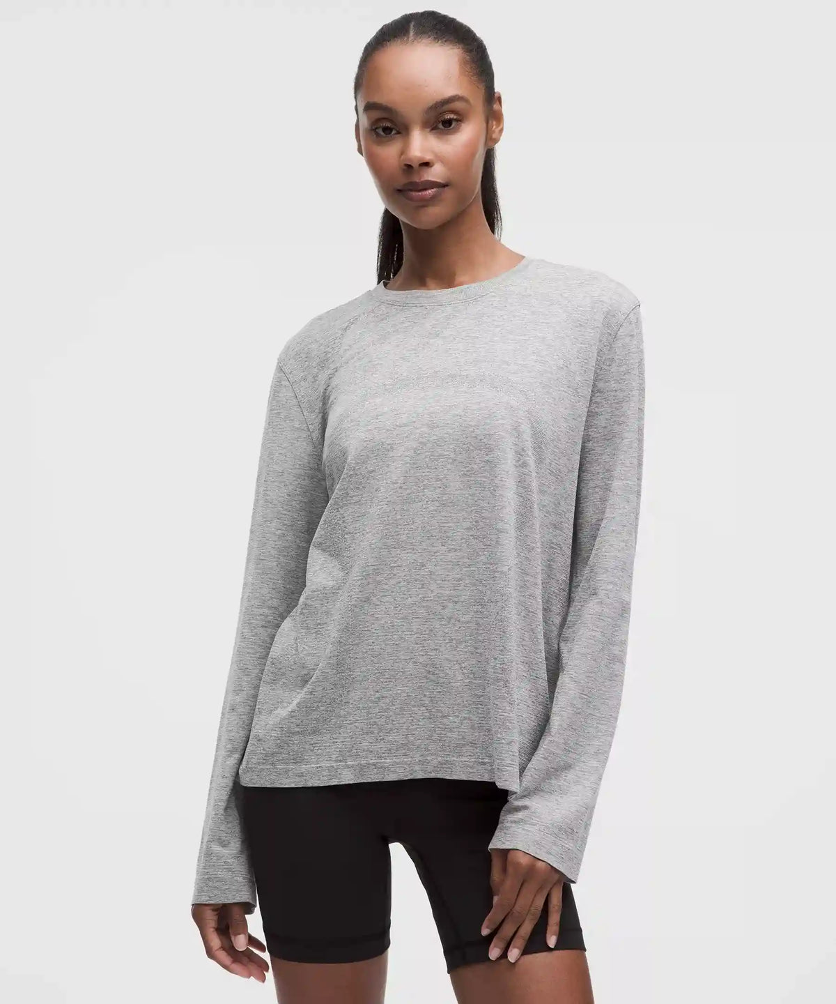 Swiftly Relaxed Long-Sleeve Shirt *Hip Length