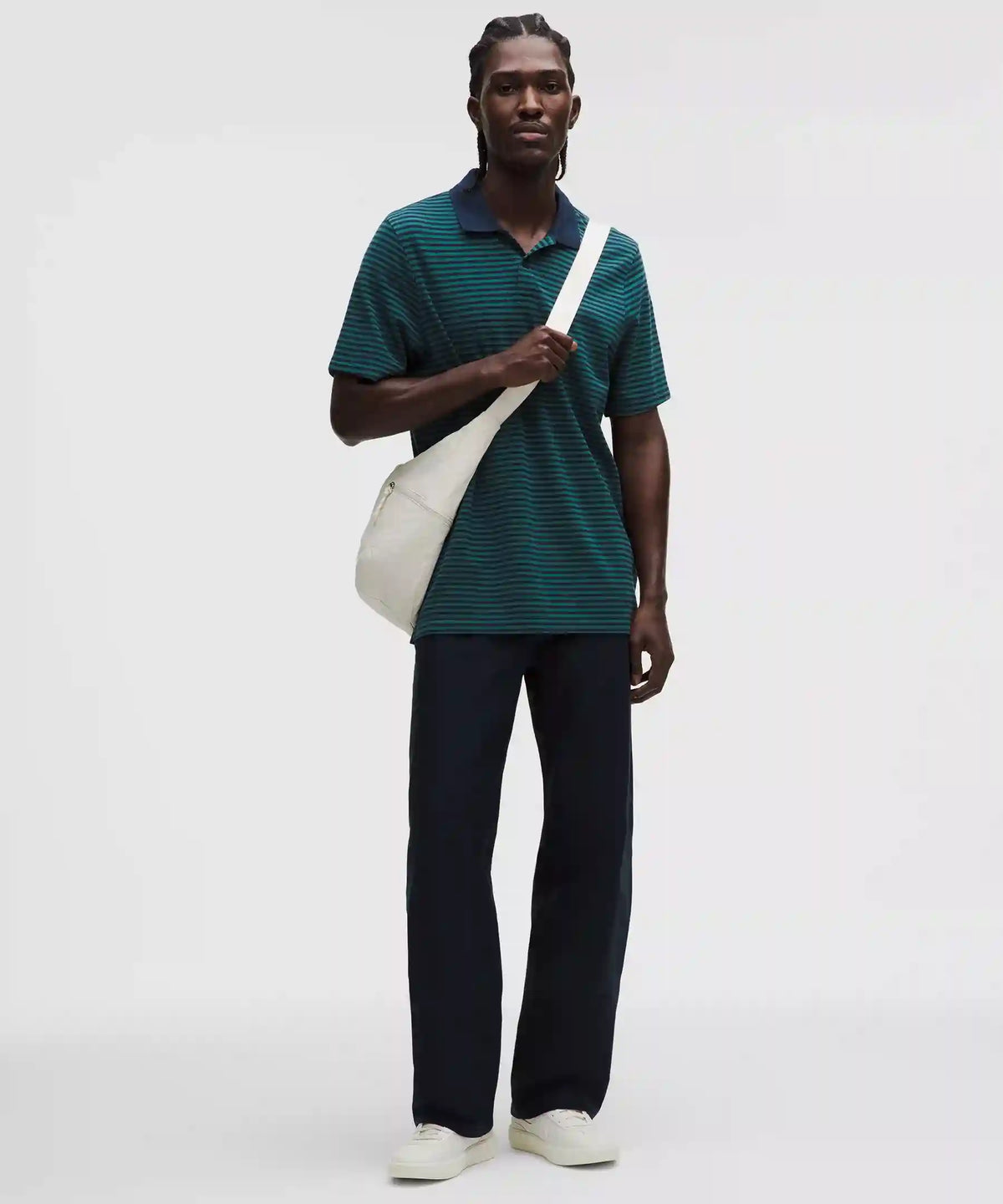 Cotton Pique Short-Sleeve Polo Shirt