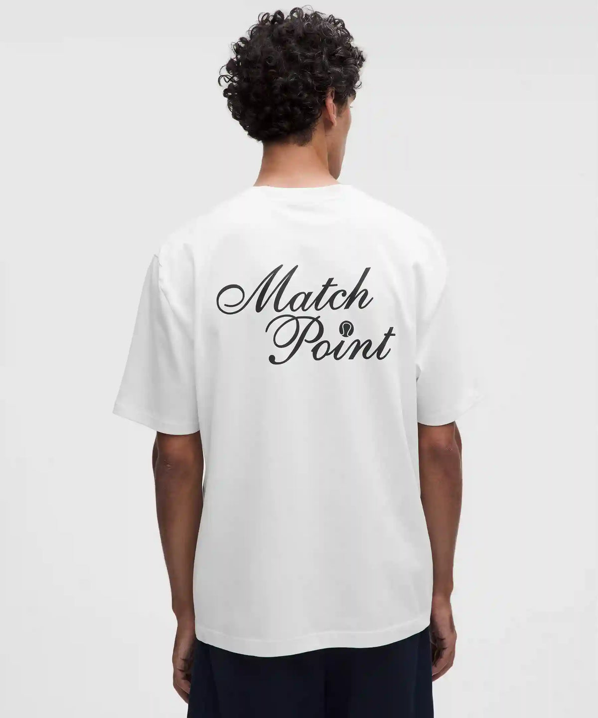 Heavyweight Cotton Jersey T-Shirt *Tennis Graphic