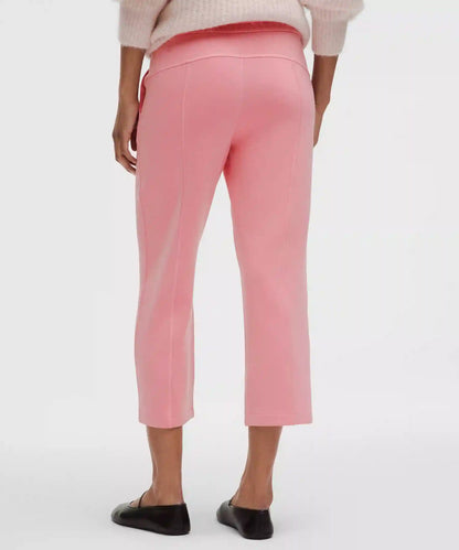 Softstreme High-Rise Straight-Leg Cropped Pant
