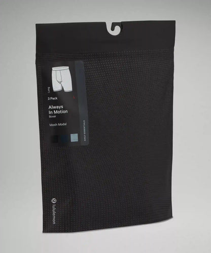 Always In Motion Long Mesh Boxer 7" *3 Pack