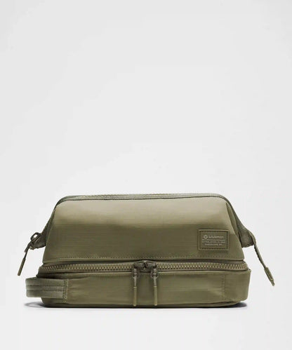 Dual-Compartment Toiletry Bag