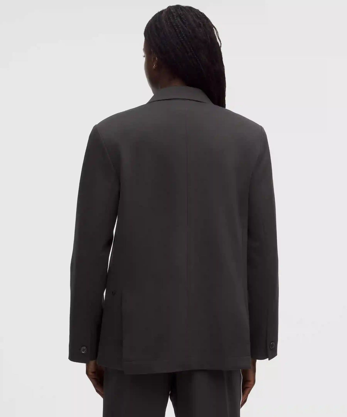 Brushed Twill Oversized Blazer