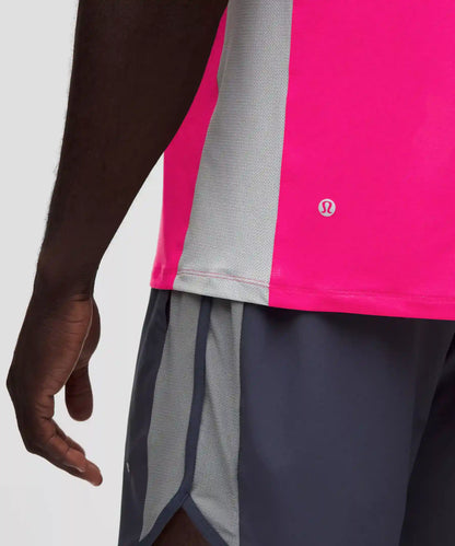 Mesh Pique Tennis Short-Sleeve Shirt