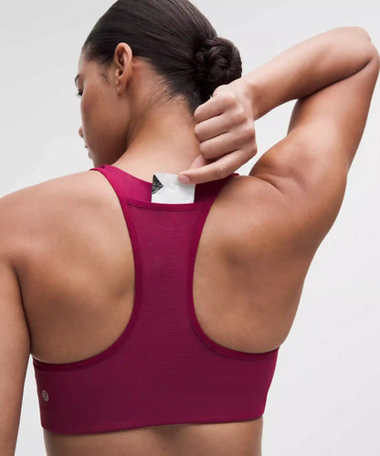 Back Pocket Racerback Run Bra *Medium Support, B/C Cup