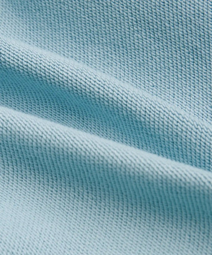 French Terry Cropped Full-Zip Hoodie