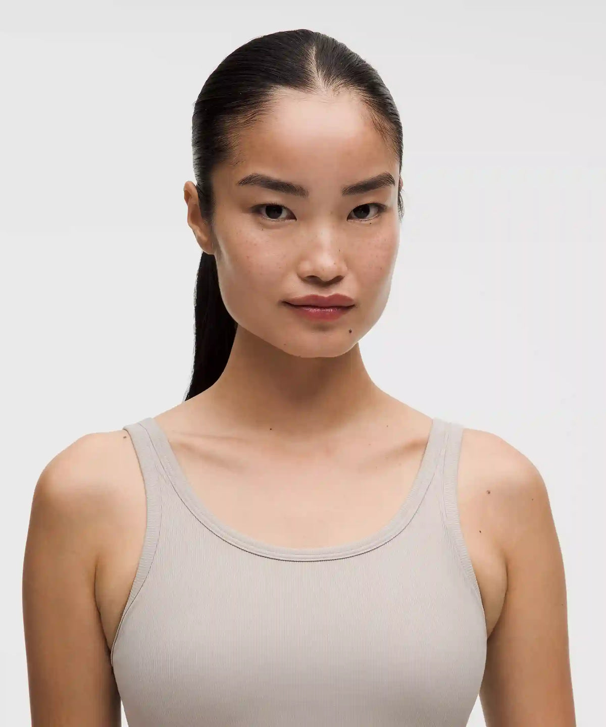 Nulu Ribbed Scoop-Neck Bra *Light Support, B/C Cup