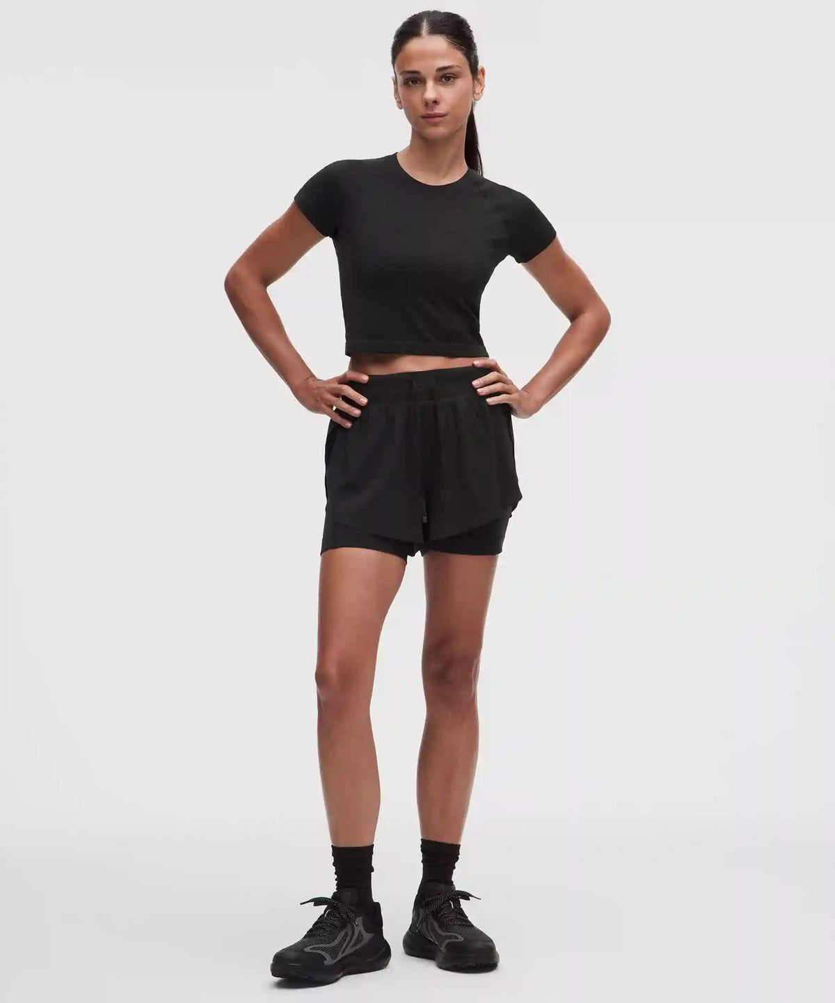 Swiftly Tech Cropped Short-Sleeve Shirt 2.0