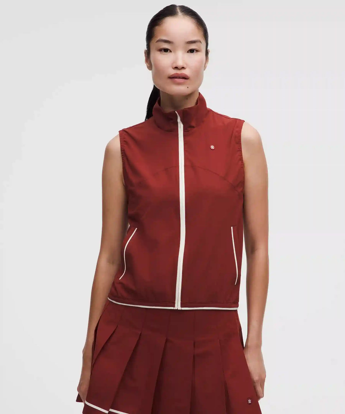 Lightweight High-Neck Golf Vest *Graphic