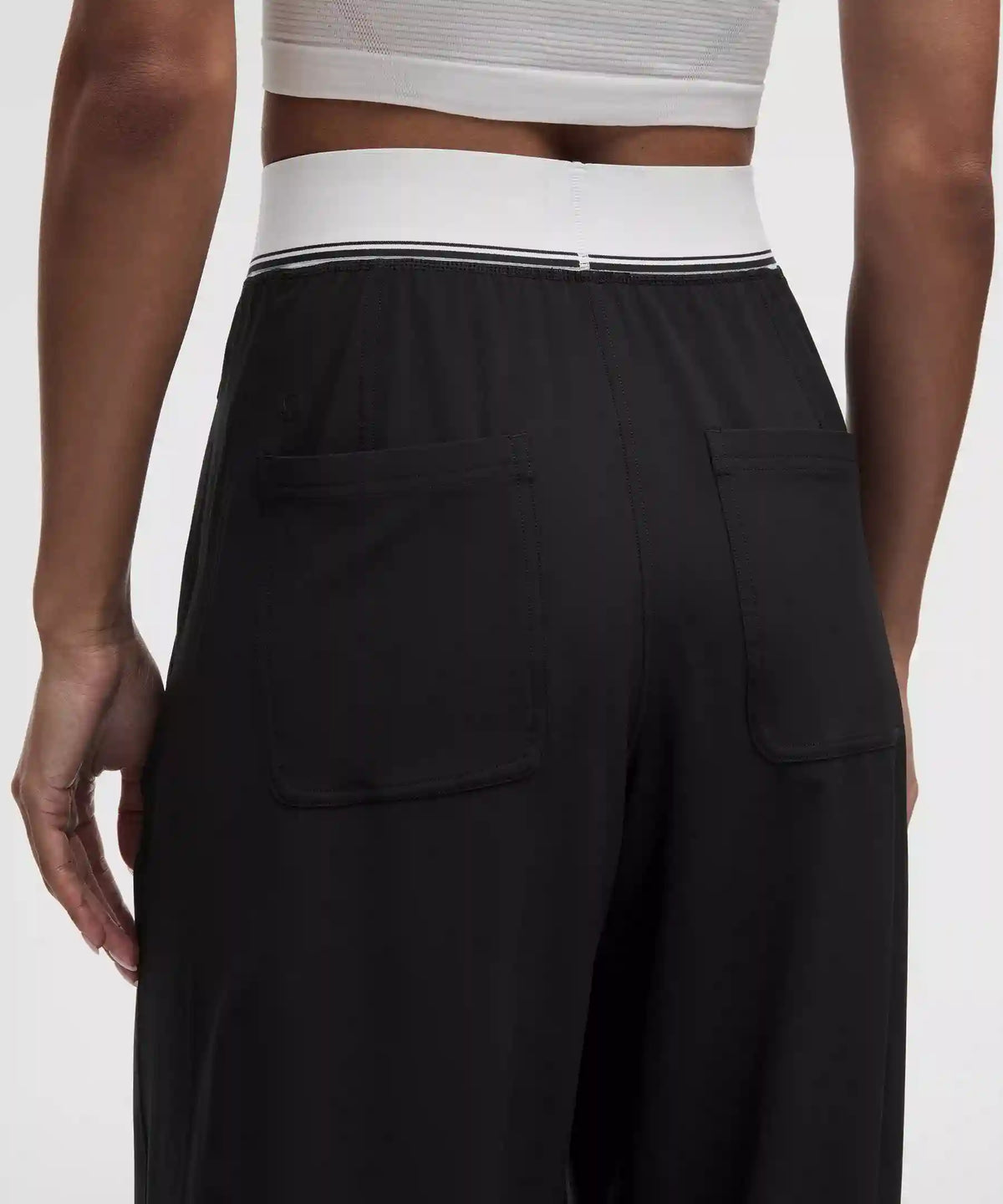 Swift High-Rise Wide-Leg Pant *Logo Waistband