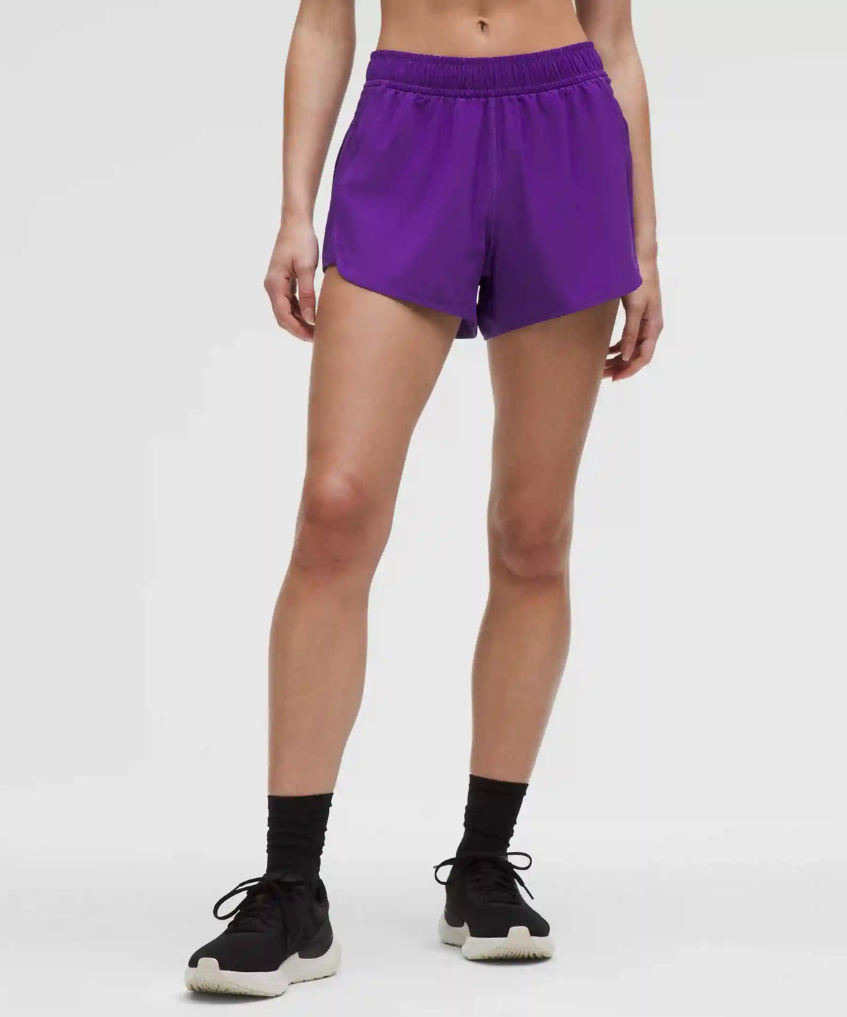 Ruched-Side High-Rise Short 3"