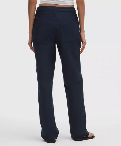 EasyFive Mid-Rise Relaxed-Straight Pant *Short