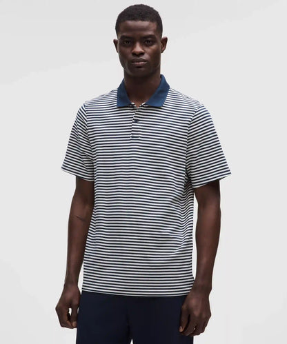 Cotton Pique Short-Sleeve Polo Shirt
