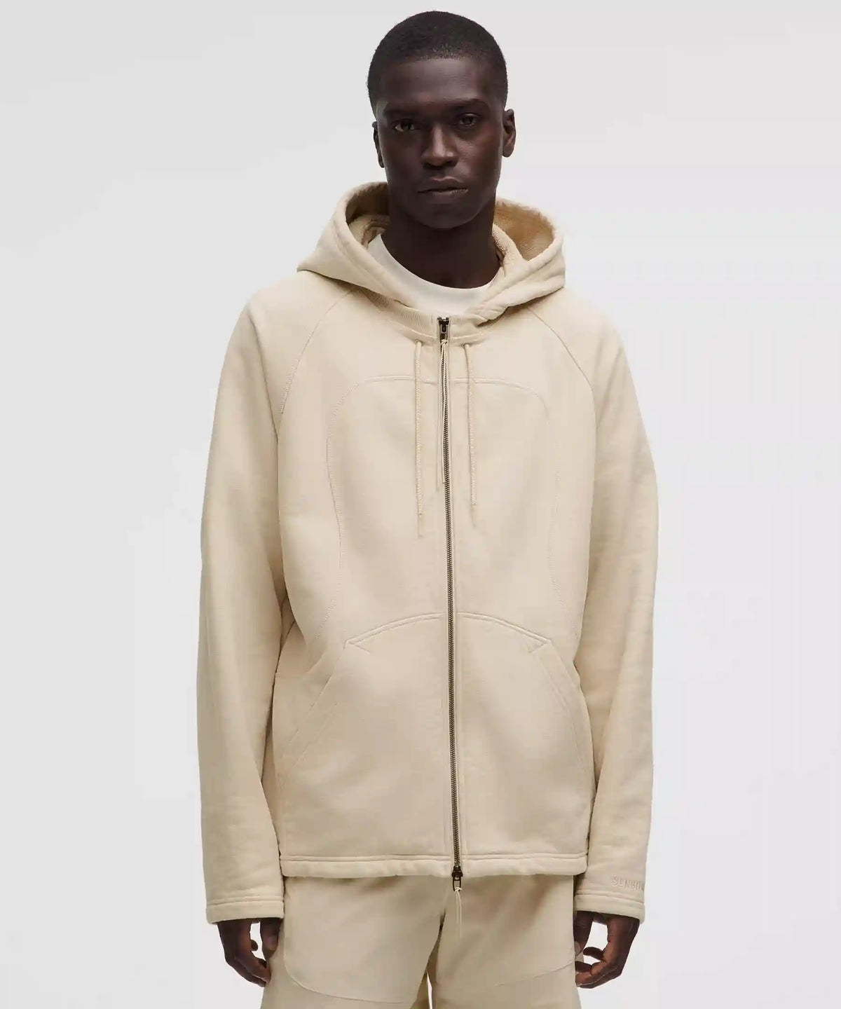 Men's Removable Hood Full-Zip Hoodie *SLNSH Collection