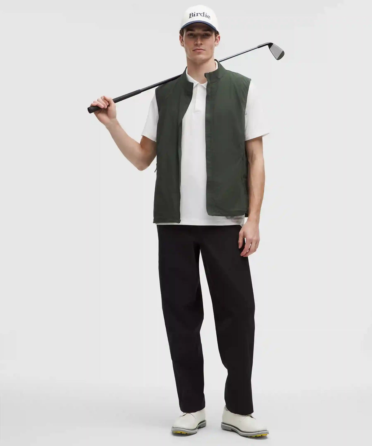 Windproof Full-Zip Golf Vest