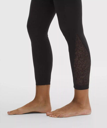 Paisley Lace Overlay Tight 25"