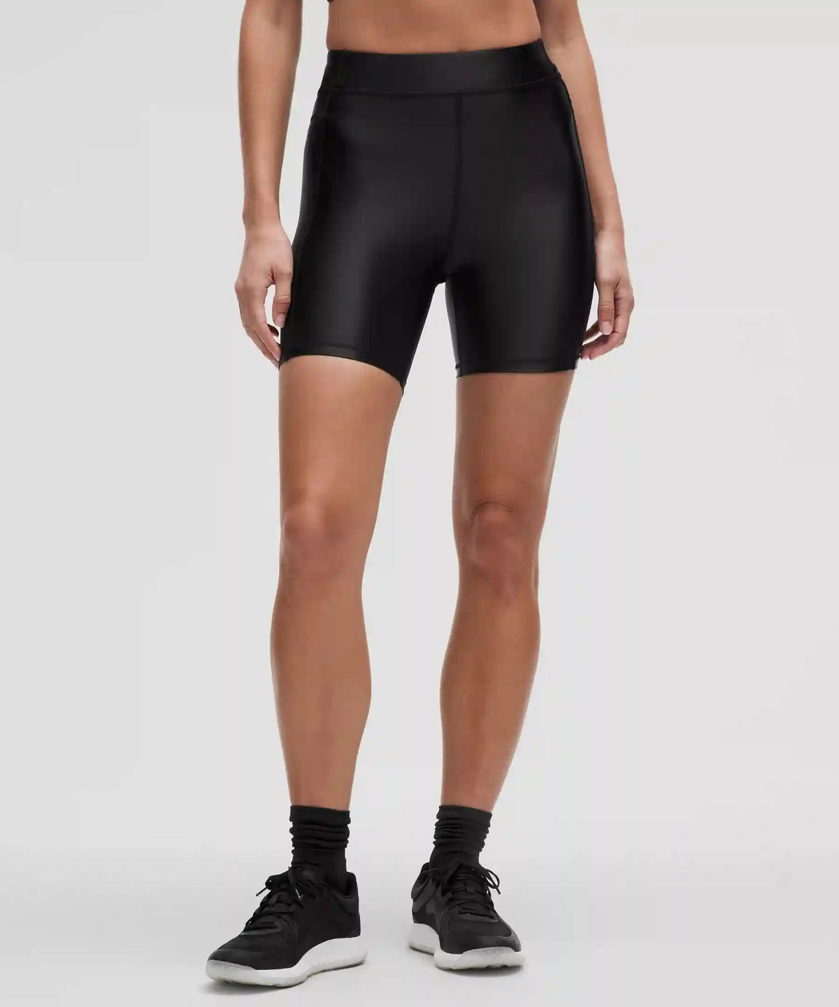 Satin Shine High-Rise Short 6"