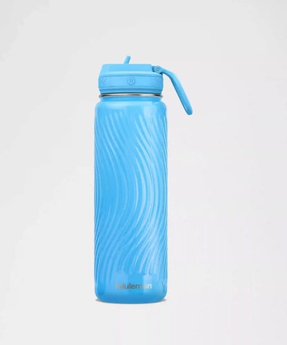 Back to Life Sport Bottle 24oz Straw Lid *Wave