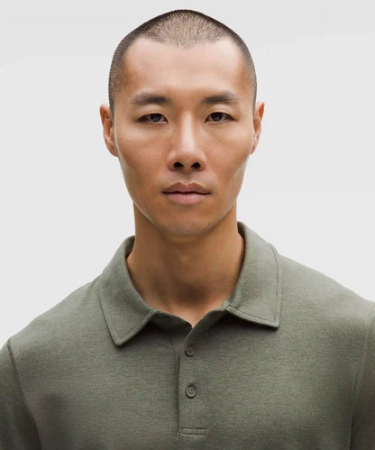 Soft Jersey Short-Sleeve Polo Shirt