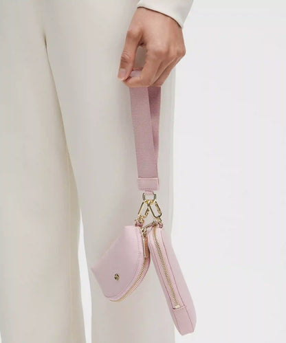 Dual Pouch Wristlet *Wallet