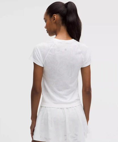 Swiftly Tech Short-Sleeve Shirt 2.0 Waist Length *Paisley