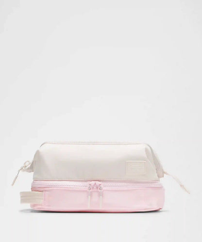 Dual-Compartment Toiletry Bag