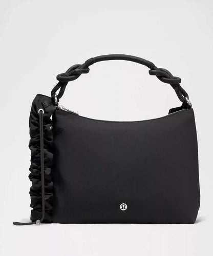 Convertible Ruched Strap Crossbody Bag 6.5L