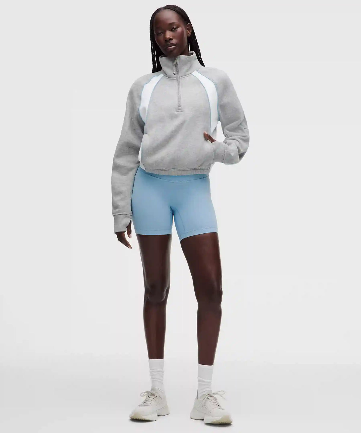 Scuba Relaxed Half-Zip *Colourblock