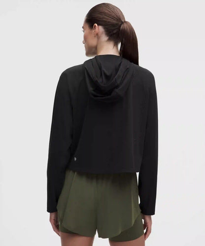 Sleek Perforated Running Jacket