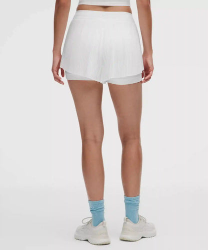 Ace Advantage High-Rise Pleated Tennis Short 2"