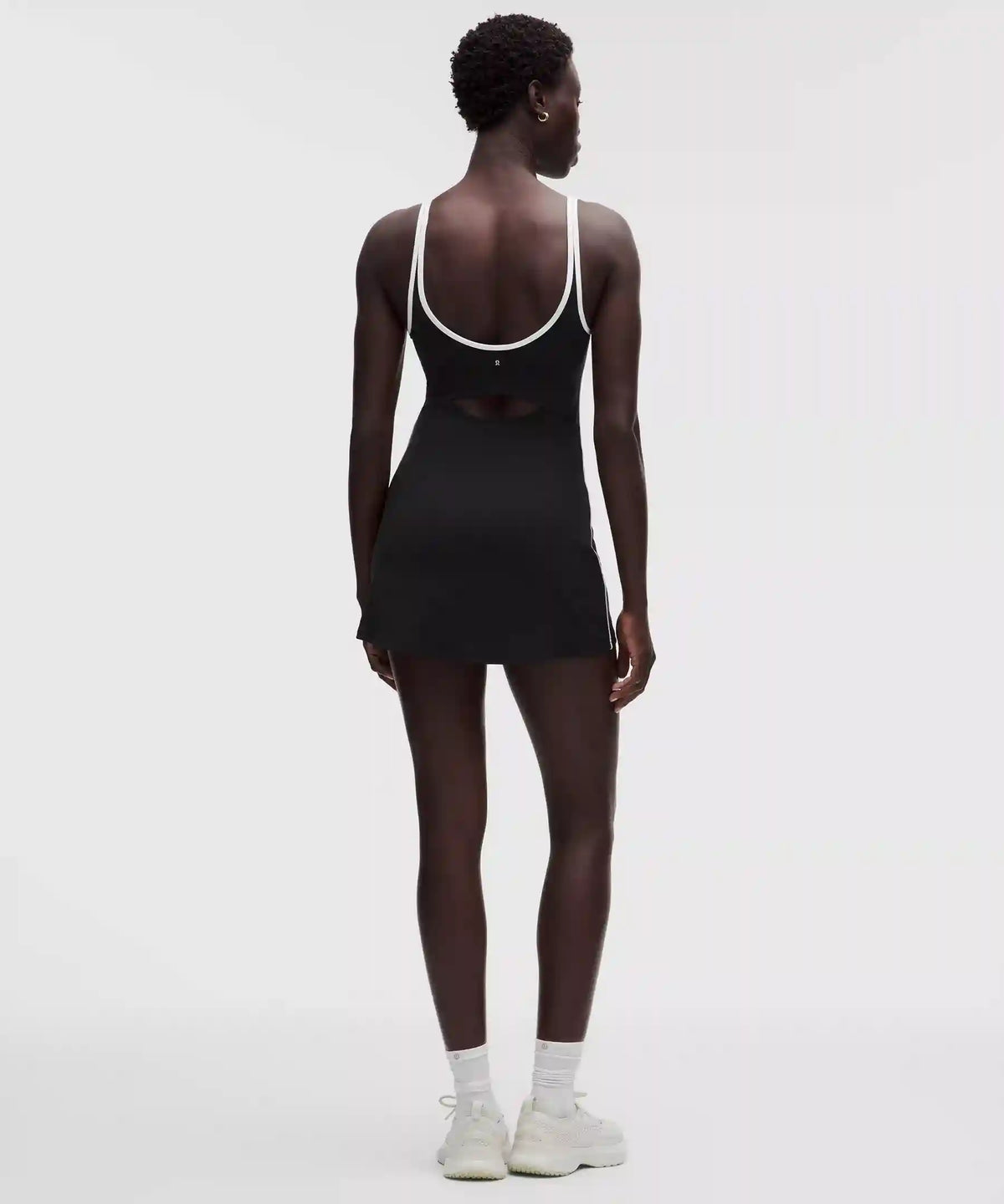 Scoop-Neck Cutout Tennis Dress