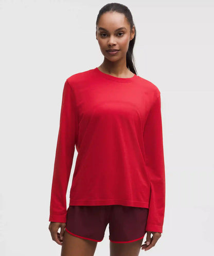 Swiftly Relaxed Long-Sleeve Shirt *Hip Length